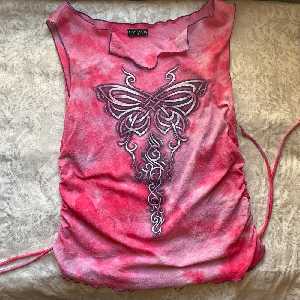 *SOLD on depop* Fang Top